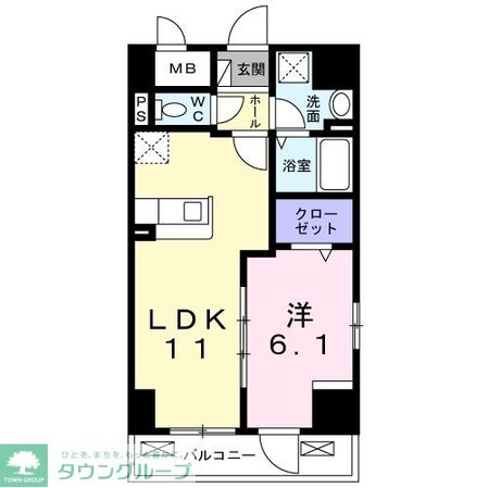 トゥットフェリーチェ八王子の物件間取画像